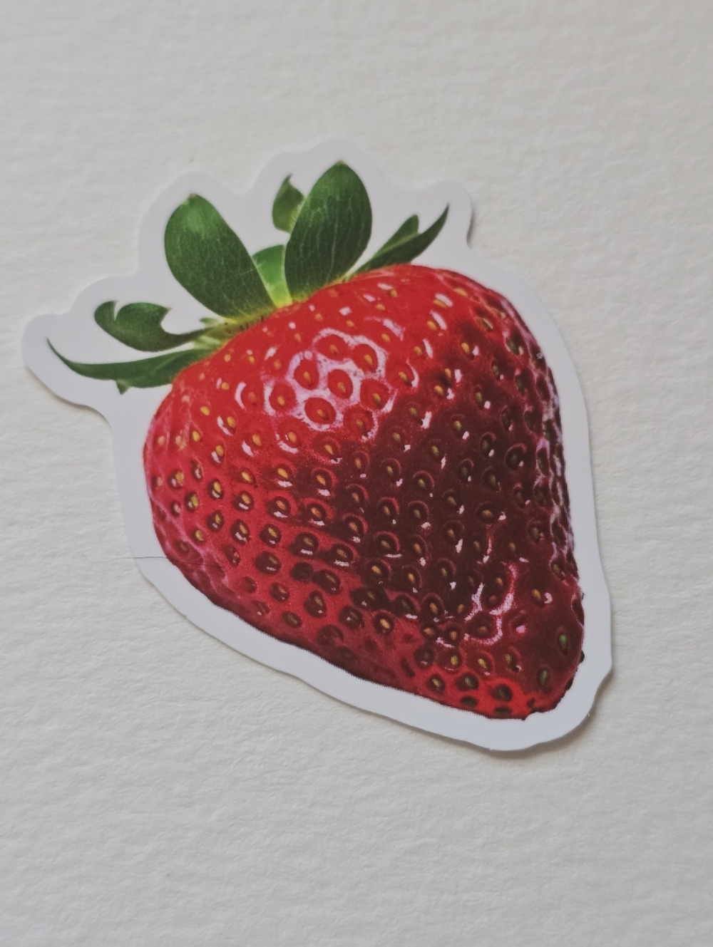 10/$10 Realistic Strawberry Sticker
